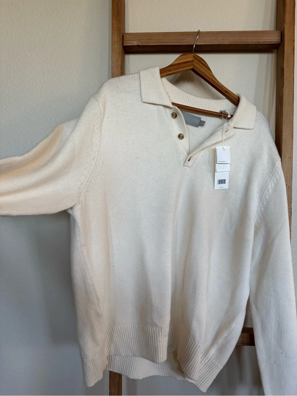 Vince cream knit